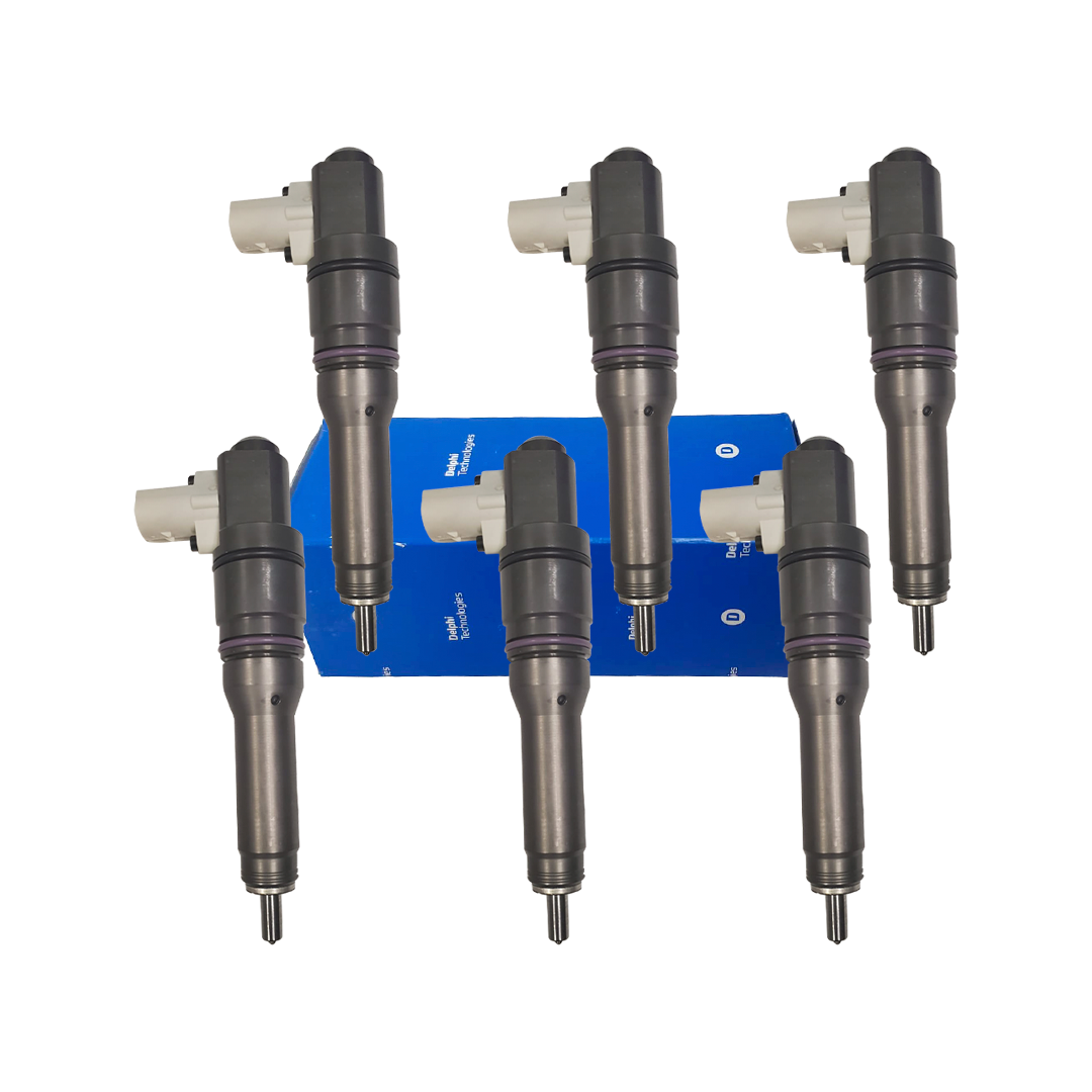 Paccar-set 1825900 OEM by DELPHI MX13 & MX10 - 6 Injector Set - $5400.00+$1,200.00 Core Charge Free Shipping in all orders - Image 1