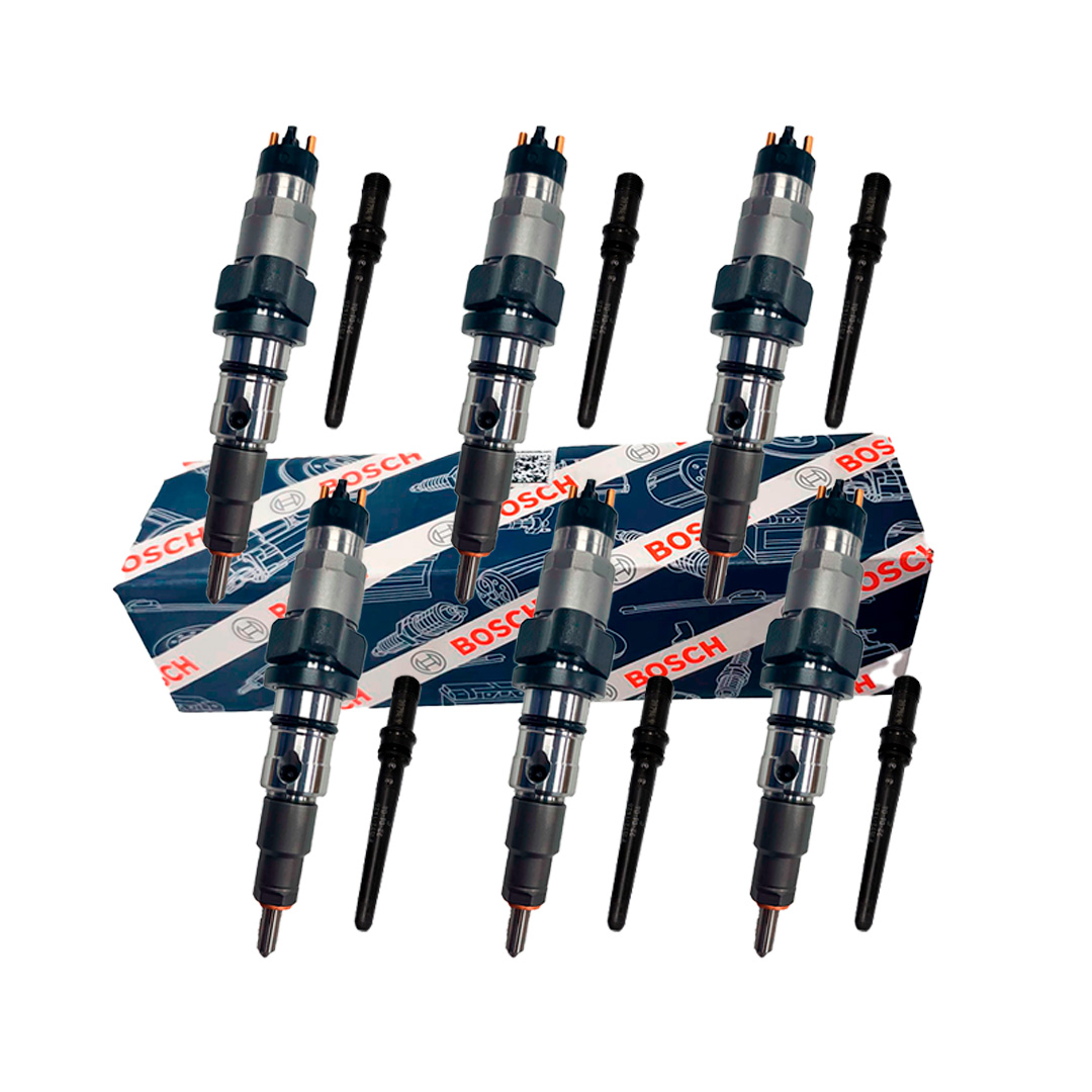 oem5.9 0986435503 (2003-2004 1/2) – 6 Injectors Set FUEL SUPPLY INCLUDED– $2,700.00 + $600.00 Core Free Shipping in all orders - Image 1