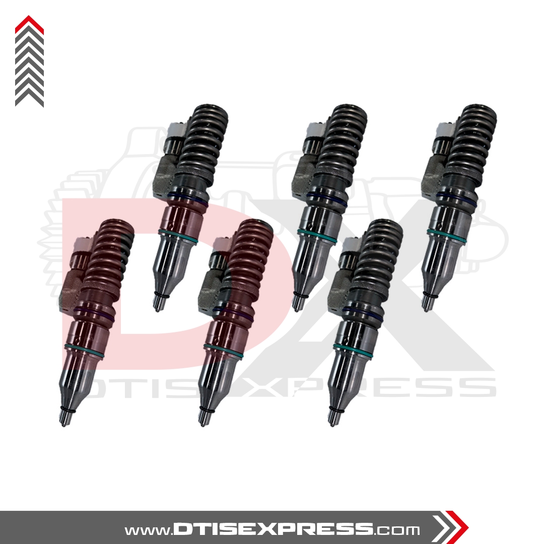 c10set 10R1814 (C-10/C-12) - Set of Premium Reman Diesel Injectors - 6 Injectors Set - $1,200.00 + $900.00 Core Charge Free Shipping in all orders - Image 1