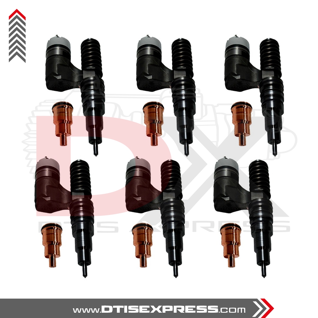 d12oldset EX631002 D12 Old Style DIESEL INJECTOR – $2,100.00+$1,200.00 - 6 Injectors Set - Core Charge Free Shipping in all orders - Image 1